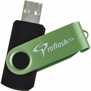 CLÉ USB FLIP-FLASH PROFLASH 8 GB COULEURS VARIÉES