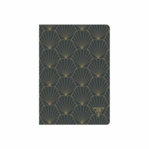 CARNET CLAIREFONTAINE NEO DECO 96P A5 MOTIFS VARIÉS FONCÉ