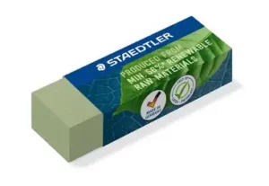 GOMME À EFFACER STAEDTLER SANS PHTHALATES NI LATEX VERT
