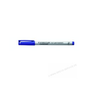 FEUTRE LUMOCOLOR NON-PERMANENT STAEDTLER F BLEU