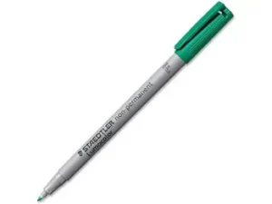 FEUTRE LUMOCOLOR NON-PERMANENT STAEDTLER F VERT