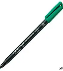 FEUTRE LUMOCOLOR PERMANENT STAEDTLER M VERT