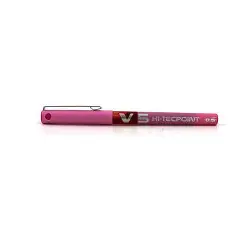 STYLO HI-TECPOINT PURE LIQUID INK PILOT V5 ROSE
