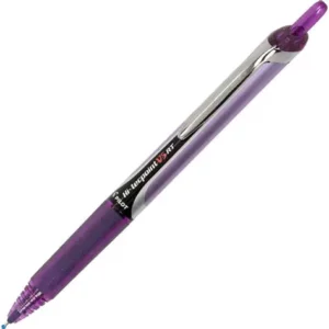 STYLO HI-TECPOINT RETRACTABLE PURE LIQUID INK PILOT V5 VIOLET