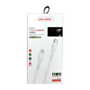 CÂBLE CHARGEUR POUR TÉLÉPHONE VEN DENS TYPE C À LIGHTNING 2M