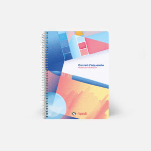 CARNET D'AQUARELLE PAPIER TIGRE SPIRALE