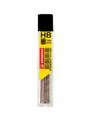 MINES HB STABILO 0.7 MM PQT. 12