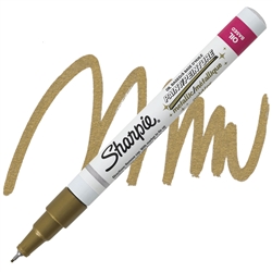 CRAYON DE PEINTURE À L'HUILE SHARPIE EXTRA-FIN OR MÉTALLIQUE