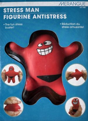 FIGURINE ANTISTRESS ROUGE MERANGUE