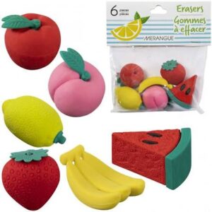 EFFACES FRUITS MERANGUE PAQUET DE 6